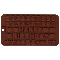 Форма для льда и шоколада 21,5х11,5 см "С Днем рождения" Happy Birthay